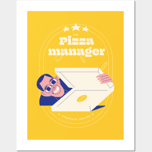 Pizza manager Posters and Art